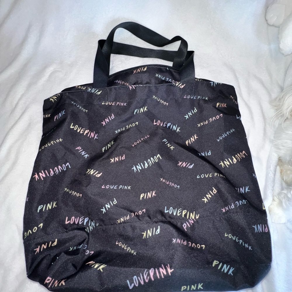 PINK Victoria's Secret Black Tote Bag